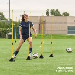 SKLZ Pro Soccer Training Agility Poles Basketball