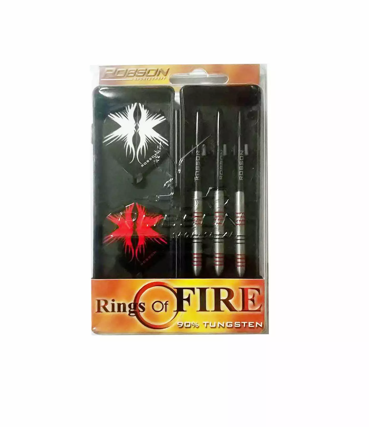 Robson Dart Set (Rings Of Fire) Darts 3 Robson Dart Set (Rings Of Fire) Darts