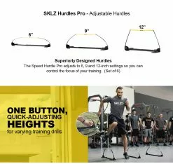 SKLZ Hurdles Pro - Adjustable Training Hurdles Sports