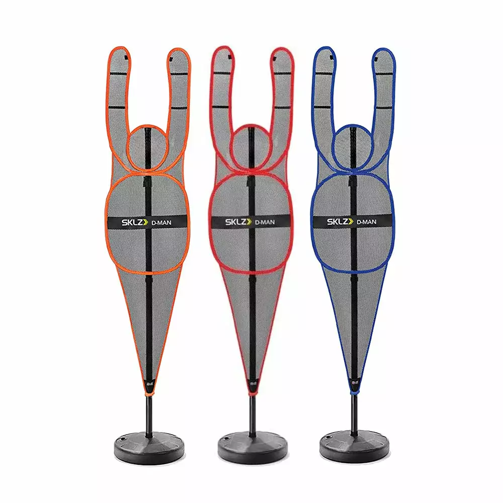 SKLZ D-Man Basketball Training - Defensive Mannequin (Orange, Blue, Red) Sports 3 SKLZ D-Man Basketball Training - Defensive Mannequin (Orange, Blue, Red) Sports