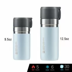 Stanley GO Slim Bottle Vacuum Insulated Tumbler (Stainless Steel) 9.5 Oz - 12.5 Oz Tumblers & Food Jars
