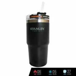 Stanley X 2019 SEA Games Adventure Vacuum Quencher Insulated Tumbler 23 Oz. (Matte Black)