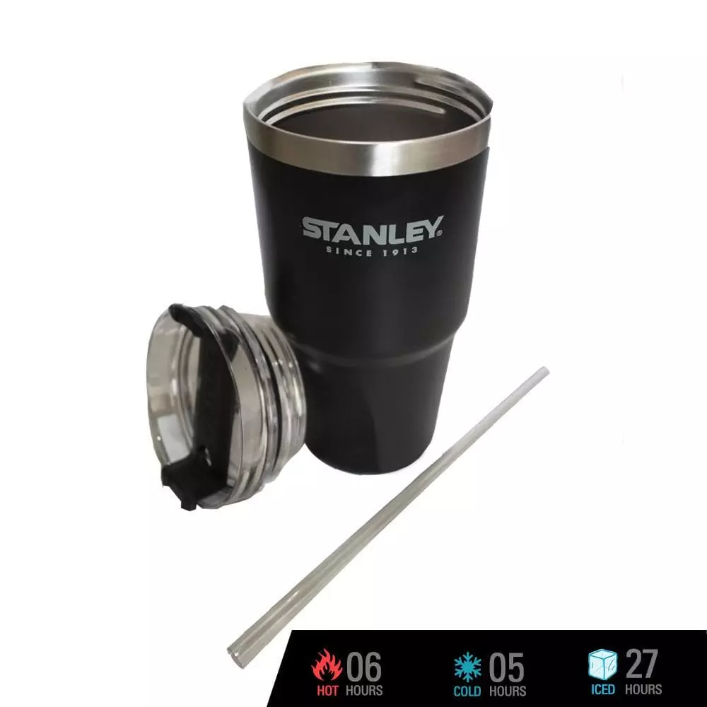 Stanley X 2019 SEA Games Adventure Vacuum Quencher Insulated Tumbler 23 Oz. (Matte Black)