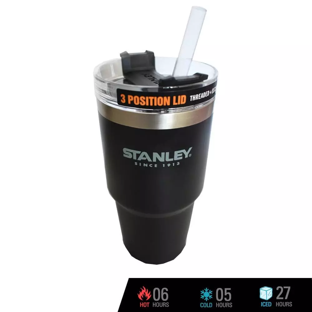 Stanley X 2019 SEA Games Adventure Vacuum Quencher Insulated Tumbler 23 Oz. (Matte Black)