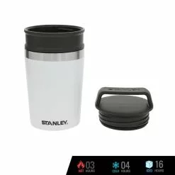 Tumblers & Food Jars Stanley Stanley X 2019 SEA Games Adventure Travel Vacuum Mug 8 Oz. (Polar White)