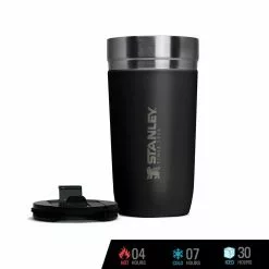 Stanley GO Vacuum Insulated Tumbler Stainless Steel 16 Oz. 12 Stanley GO Vacuum Insulated Tumbler Stainless Steel 16 Oz.