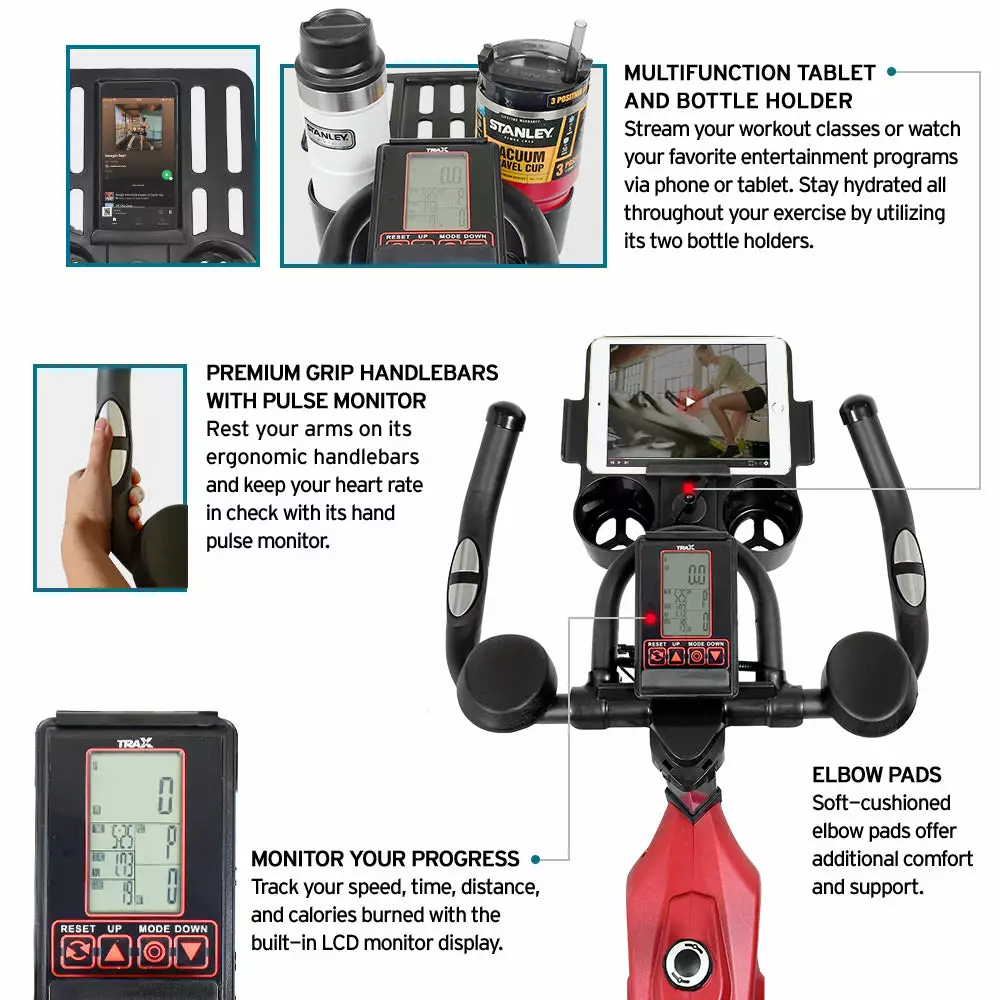 Trax Attack SR Swing Stationary Bike Cardio Machines/Equipment 10 Trax Attack SR Swing Stationary Bike Cardio Machines/Equipment