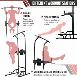 Trax Power Tower - Multifunctional Strength Workout Equipment