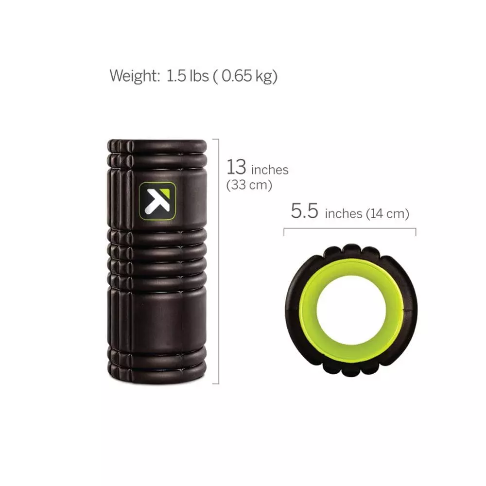 Triggerpoint Grid Foam Roller (Black) 6 Triggerpoint Grid Foam Roller (Black)