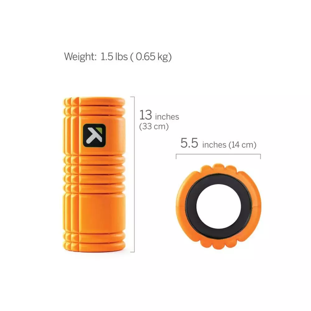 Massage/Support Triggerpoint Grid Foam Roller (Orange) 5 Massage/Support Triggerpoint Grid Foam Roller (Orange)