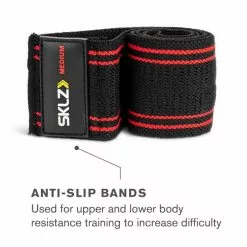 SKLZ Pro Knit Anti-Slip Fabric Resistance Mini Band For Upper And Lower Body 15 SKLZ Pro Knit Anti-Slip Fabric Resistance Mini Band For Upper And Lower Body