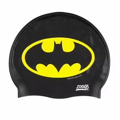 Zoggs Batman Silicone Swimming Cap Kids Sports
