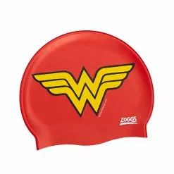 Sports Zoggs Wonder Woman Silicone Swimming Cap (Kids)