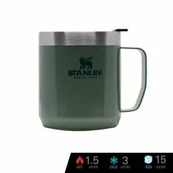 Stanley Classic Vacuum Insulated Camp Mug 12 Oz. Tumblers & Food Jars