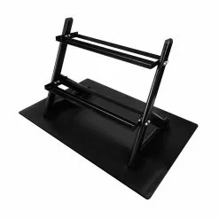 Element Fitness Hex Dumbbells Set With PVC Mat 210lb 17 Element Fitness Hex Dumbbells Set With PVC Mat 210lb