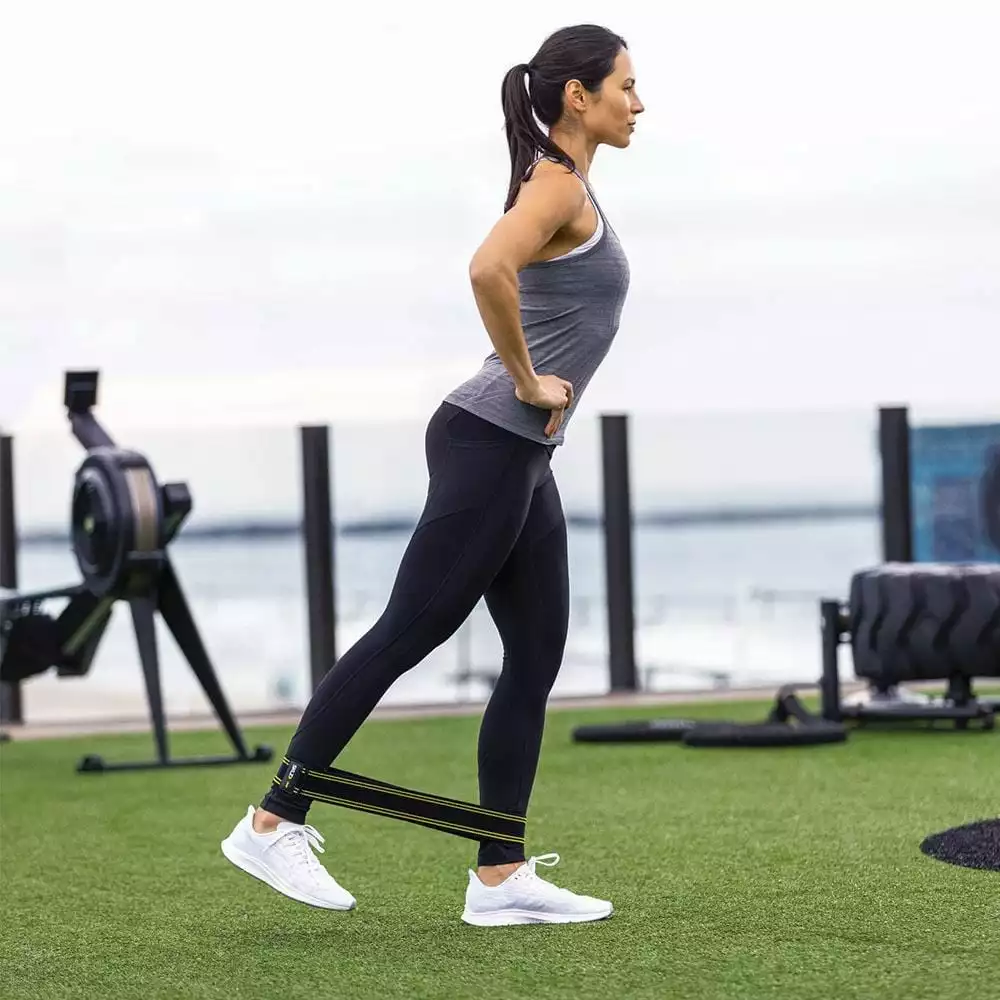 SKLZ Pro Knit Anti-Slip Fabric Resistance Mini Band For Upper And Lower Body 4 SKLZ Pro Knit Anti-Slip Fabric Resistance Mini Band For Upper And Lower Body