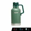 Stanley Classic Vacuum Growler Insulated Tumbler 64 Oz./ 2 Qt. (Hammertone Green)