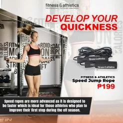 Fitness & Athletics Speed Jump Rope 9 Fitness & Athletics Speed Jump Rope