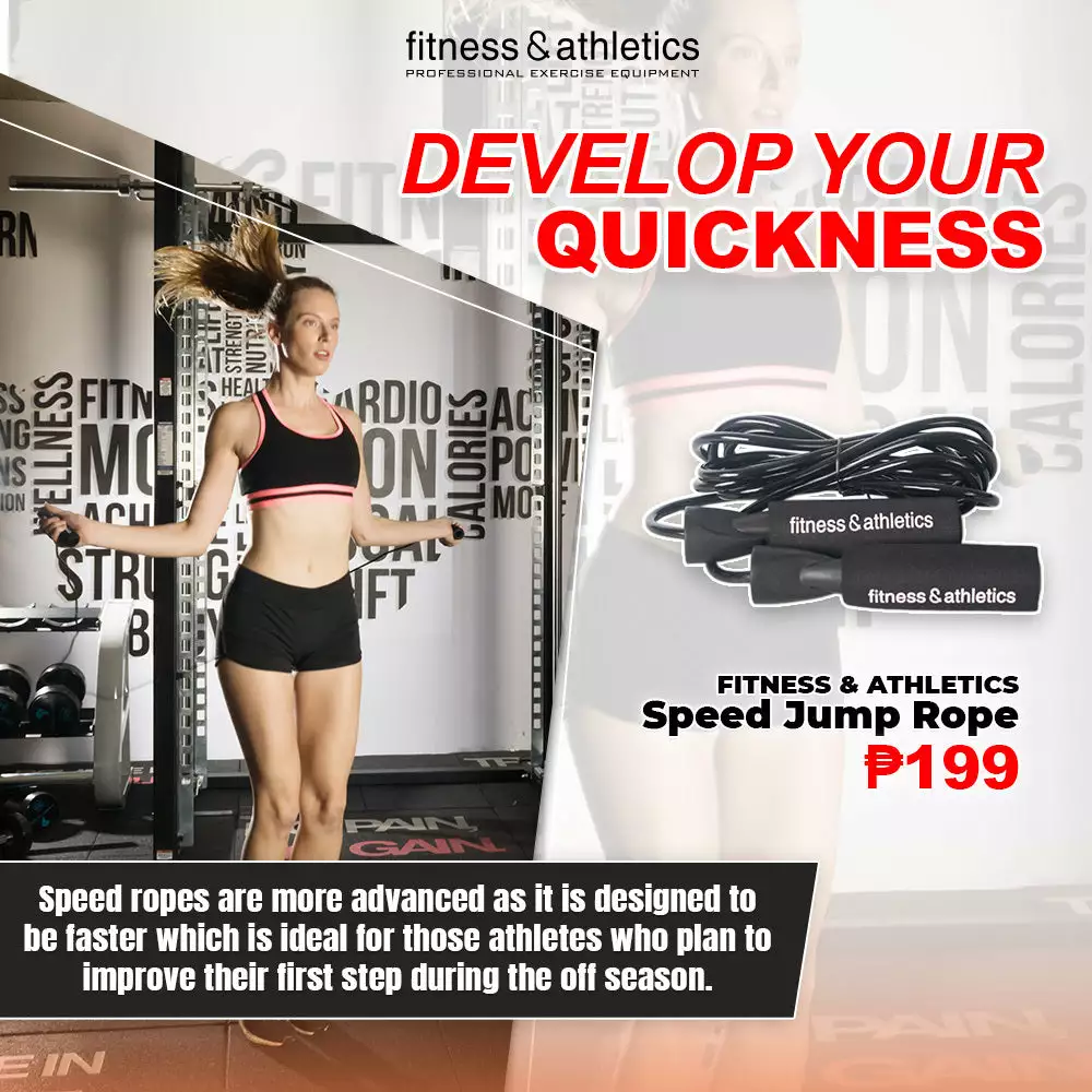 Fitness & Athletics Speed Jump Rope 6 Fitness & Athletics Speed Jump Rope