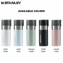 Stanley GO Slim Bottle Vacuum Insulated Tumbler (Stainless Steel) 9.5 Oz - 12.5 Oz Tumblers & Food Jars