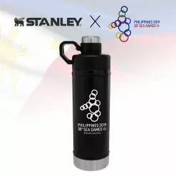 Stanley X SEA Games Classic Vacuum Water Bottle Insulated Tumbler 25 Oz./750 Ml (Matte Black) Tumblers & Food Jars