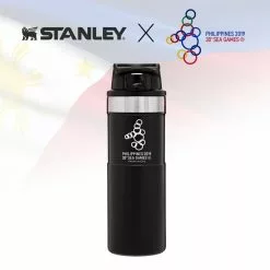 Stanley Trigger-Action Travel Mug 16oz / 473ml - Matte Black (Stanley X 2019 SEA Games)